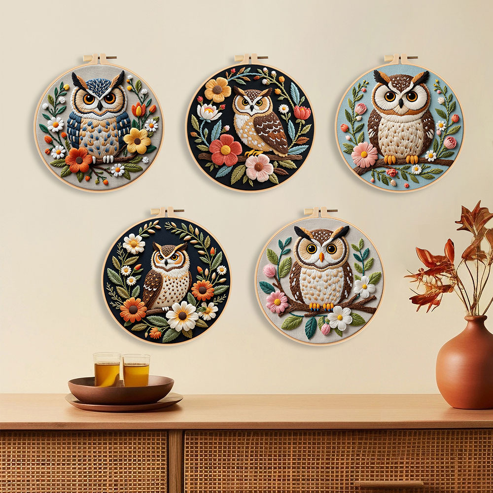 Watchful Owls — 5-Kit Bundle