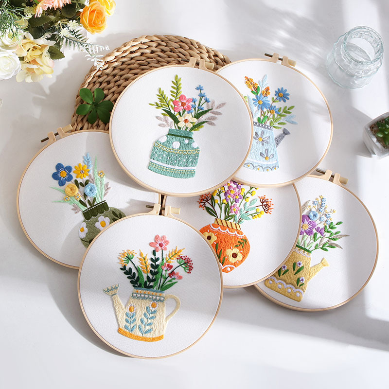 Vase & Flowers — 6-Kit Bundle